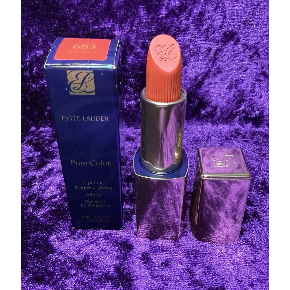 ESTEE LAUDER LIPSTICK 823 SPEAK‎ UP Pure Color Matte ~ NIB